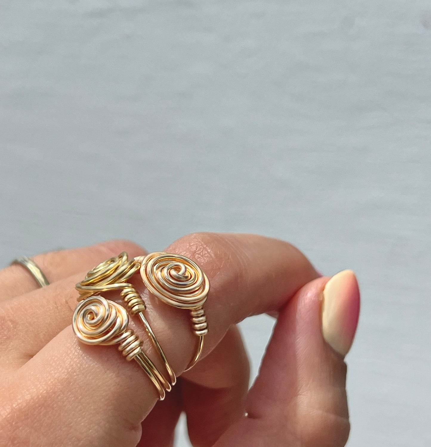 Statement Rose Ring
