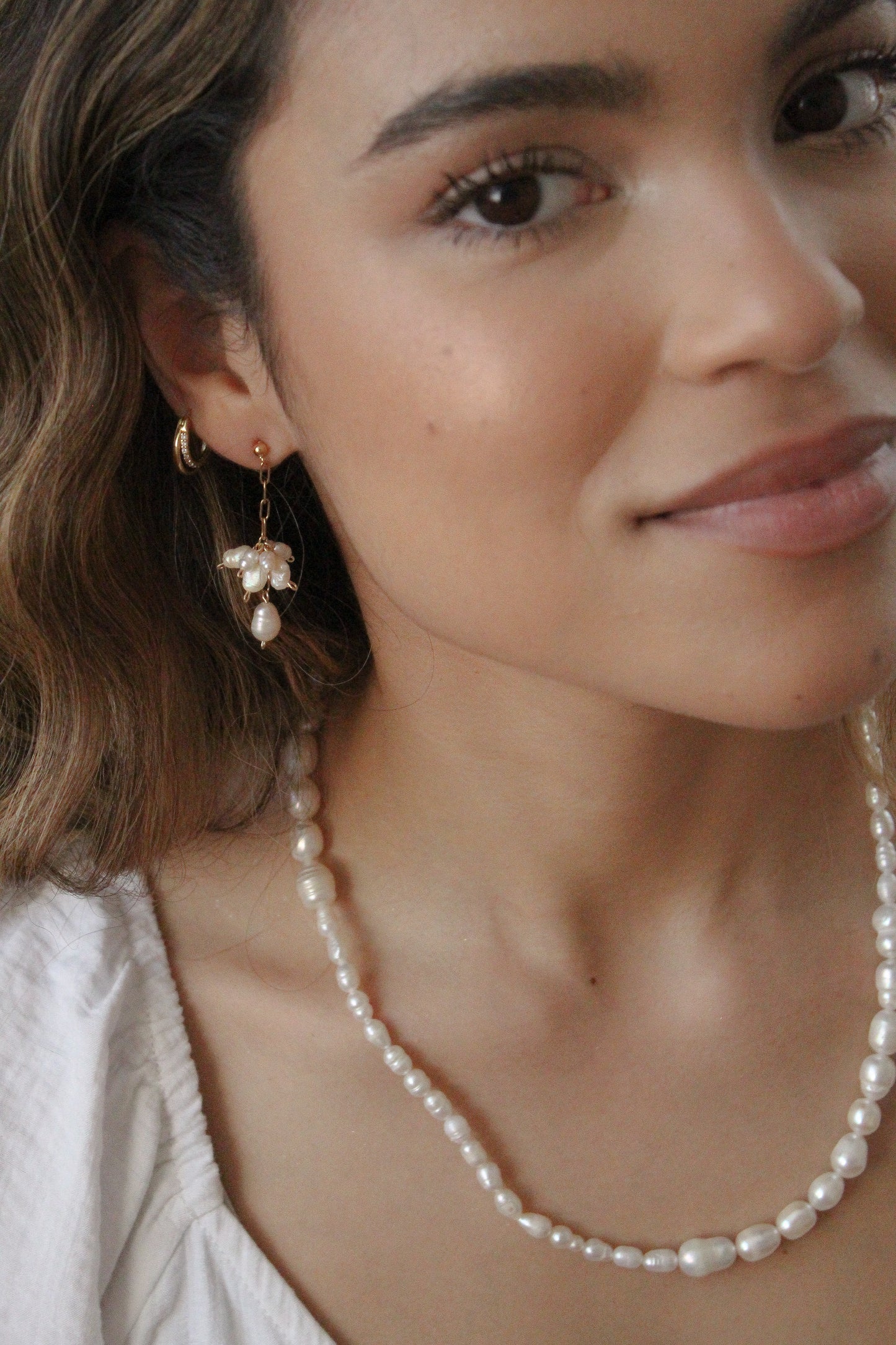 Bellis Flower Earrings