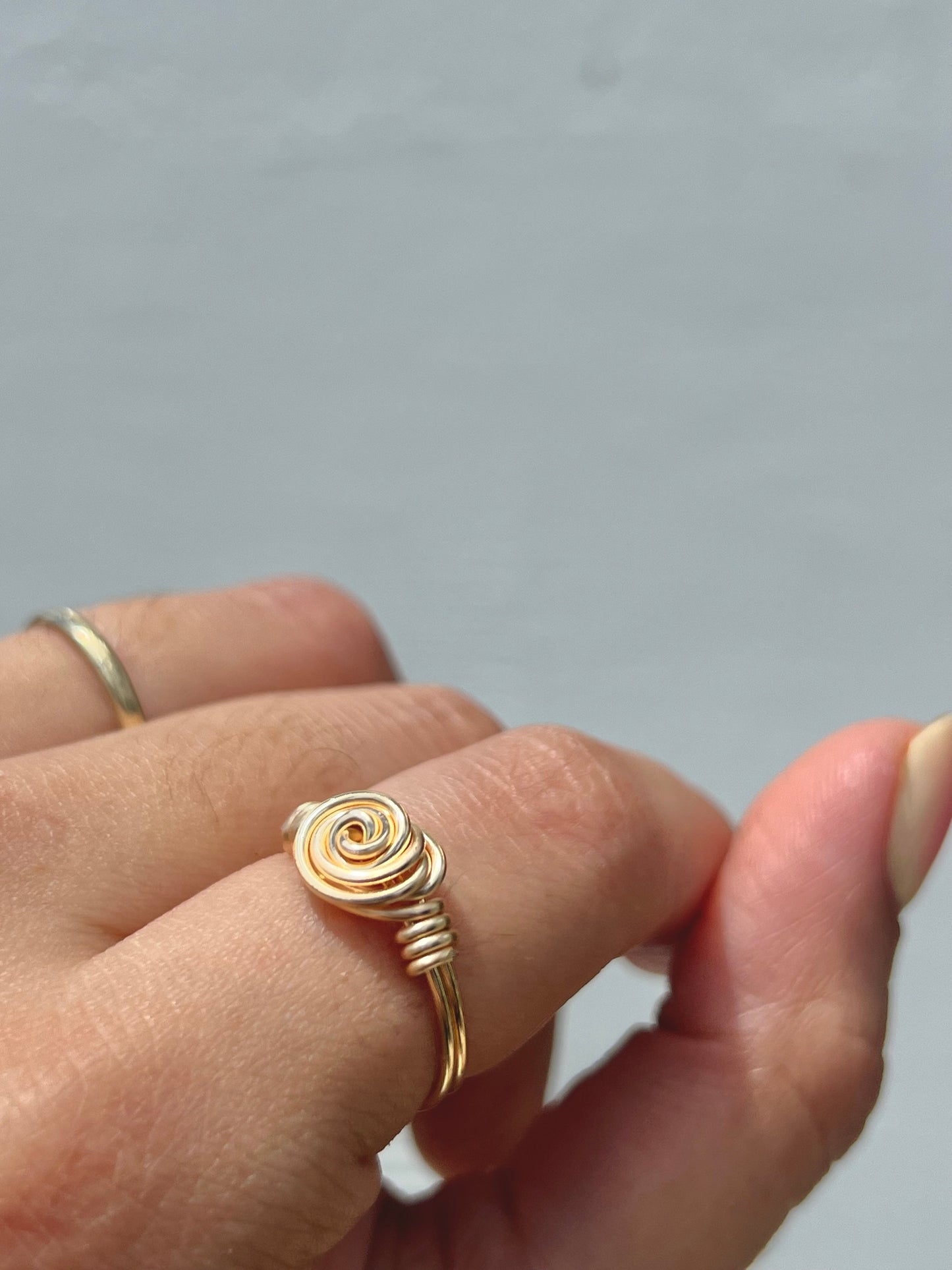 Statement Rose Ring
