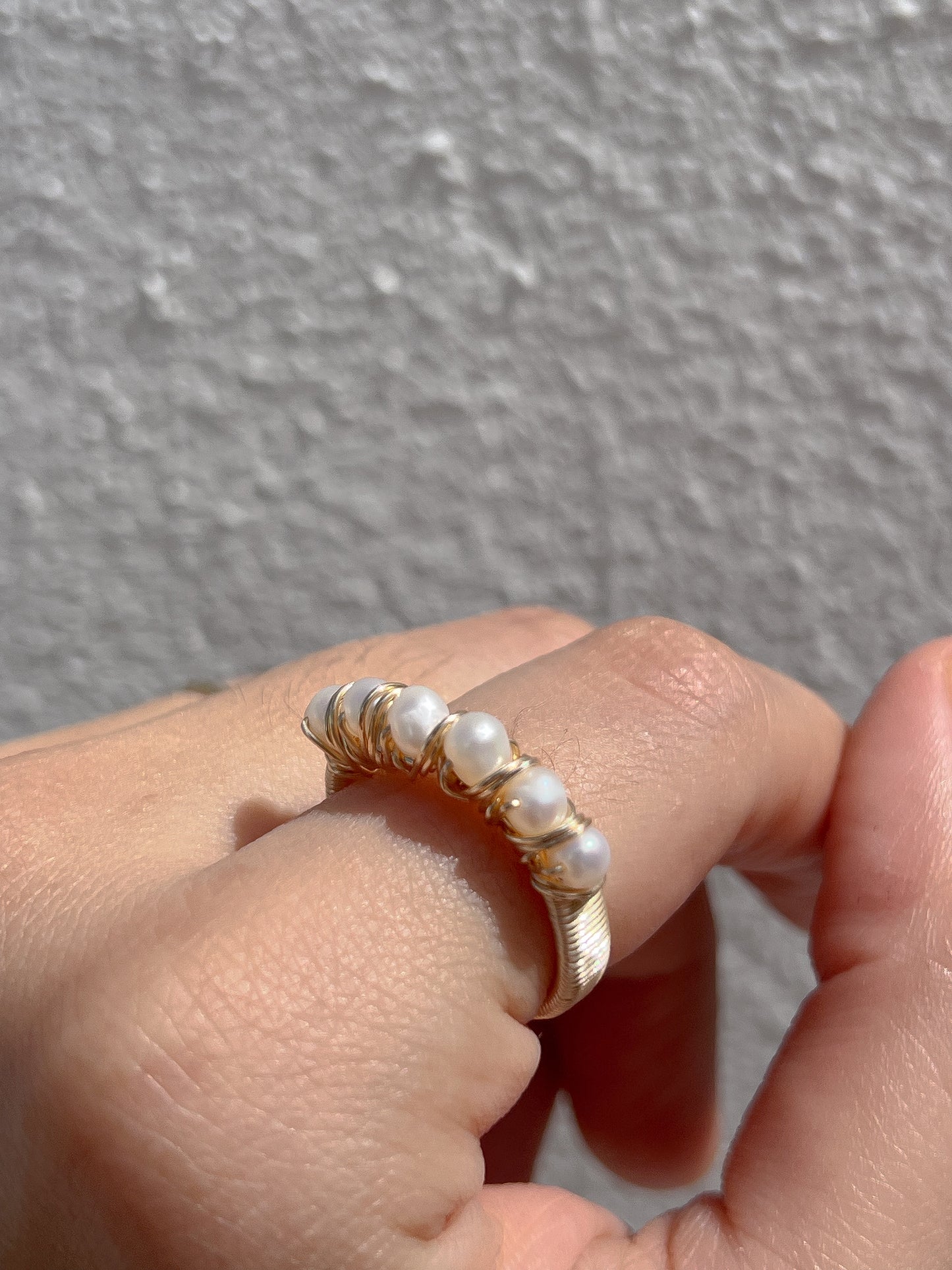 Statement Pearl Ring